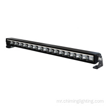 bezel-less single row light bar with position light